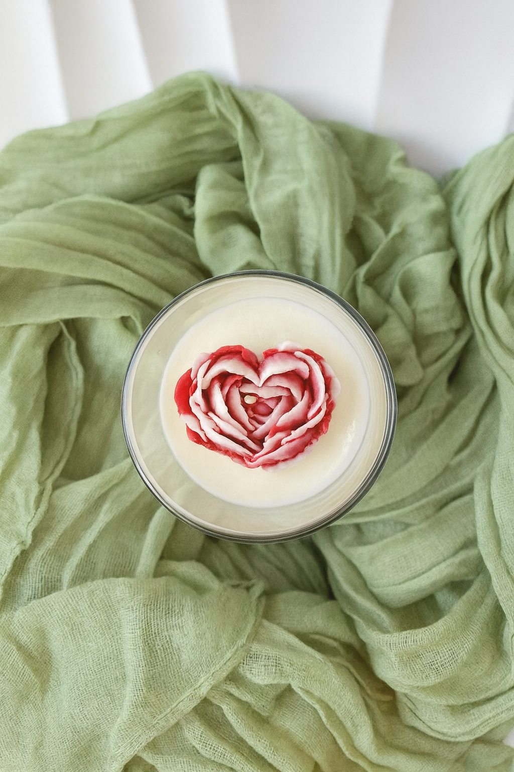 Sójová svíčka Rose - PDF fotonávod