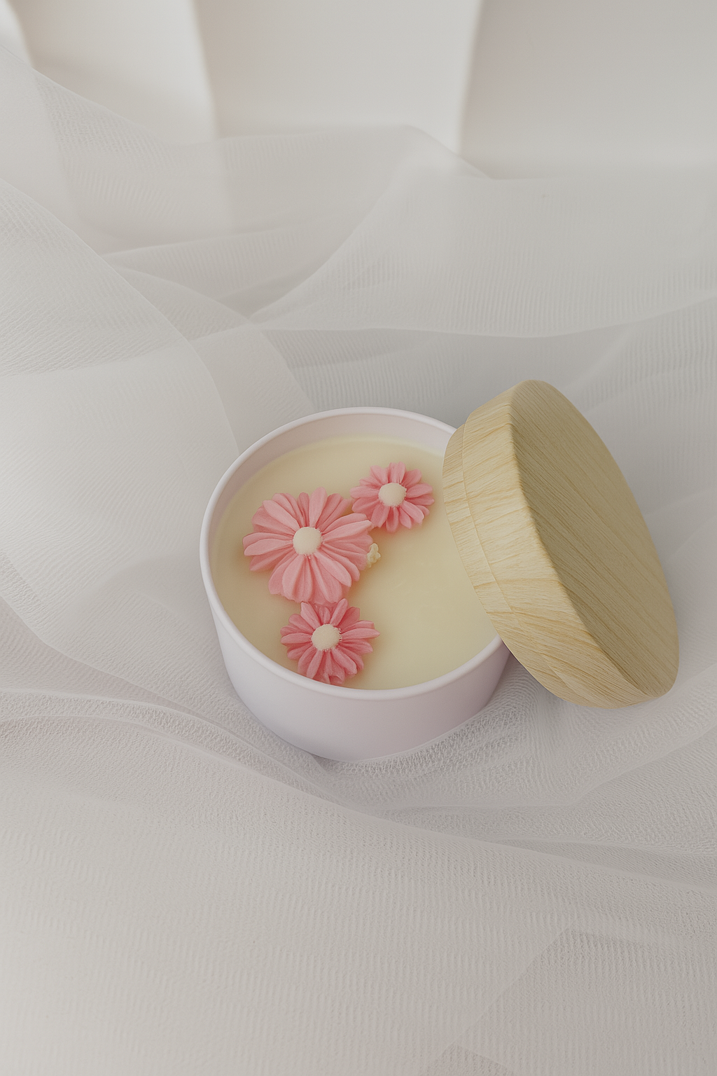 Sójová svíčka Daisy - PDF fotonávod