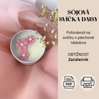 Sójová svíčka Daisy - PDF fotonávod